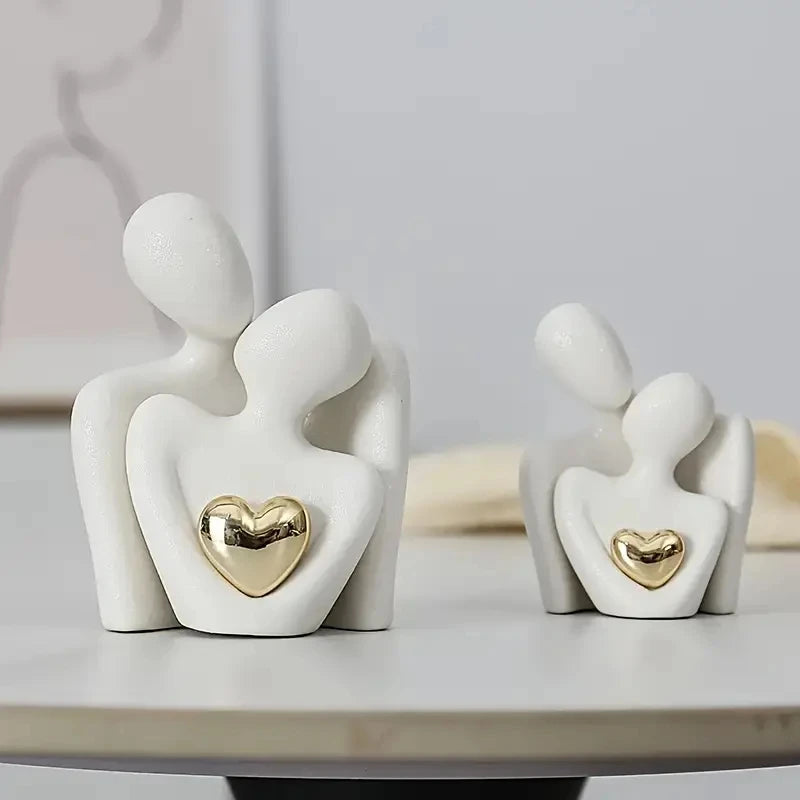 Love Embrace Couple Statue