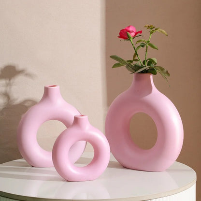 Nordic White Vase