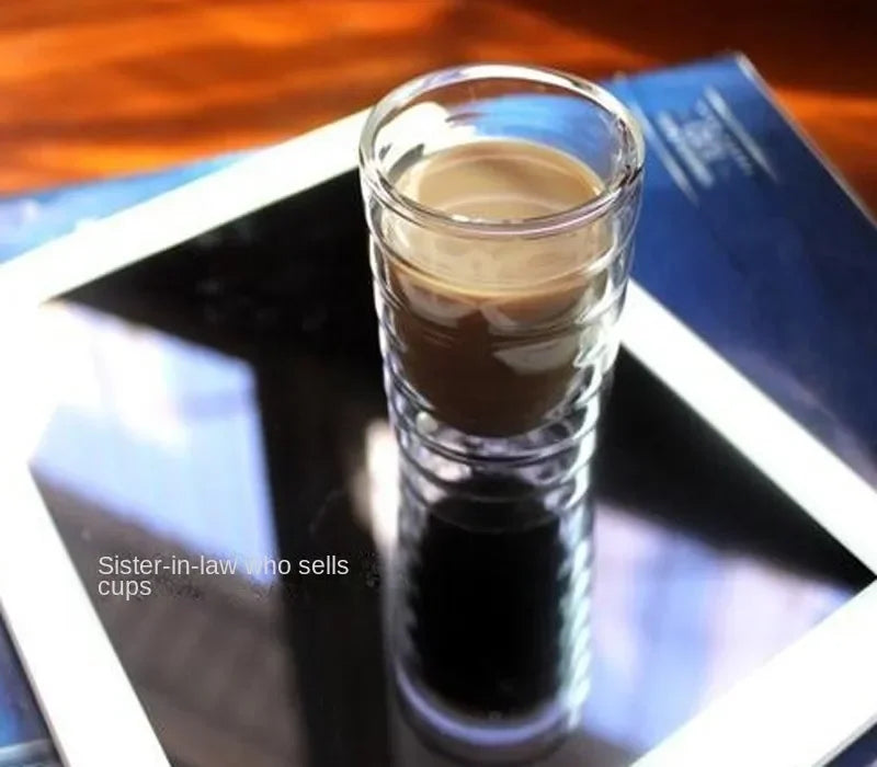 Double Wall Glass Coffee Mug