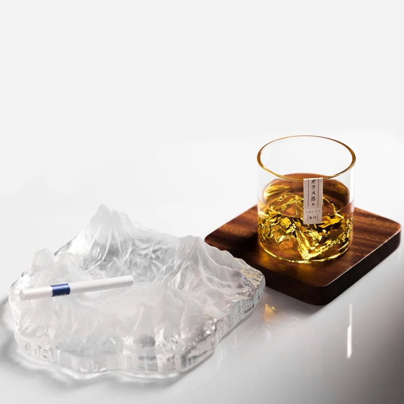 Glacier Fuji Glass Teacup