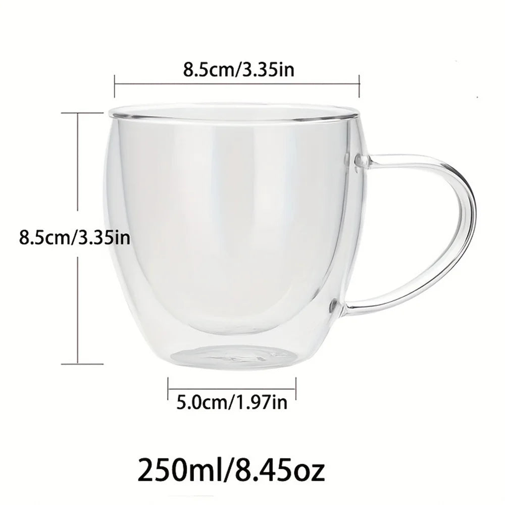 Borosilicate Latte Mug 250ml