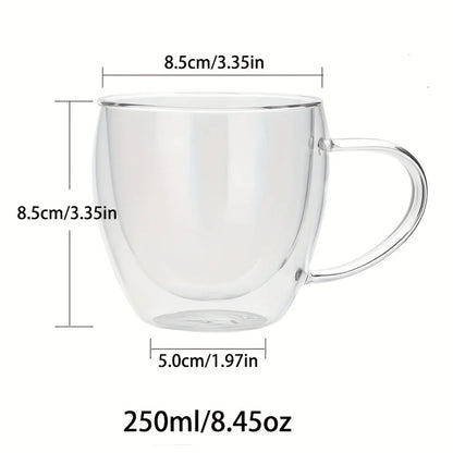 Borosilicate Latte Mug 250ml