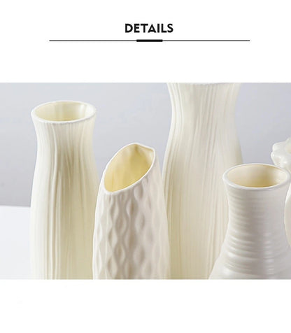 Nordic Ceramic-Look Vase