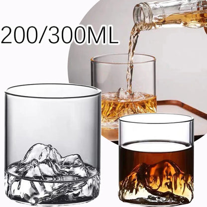 Fuji Peak Whiskey Glass