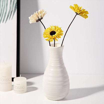 Nordic Ceramic-Look Vase