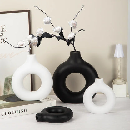 Nordic White Vase