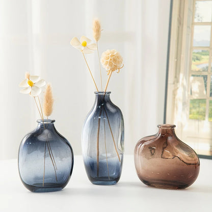 Retro Nordic Glass Vase