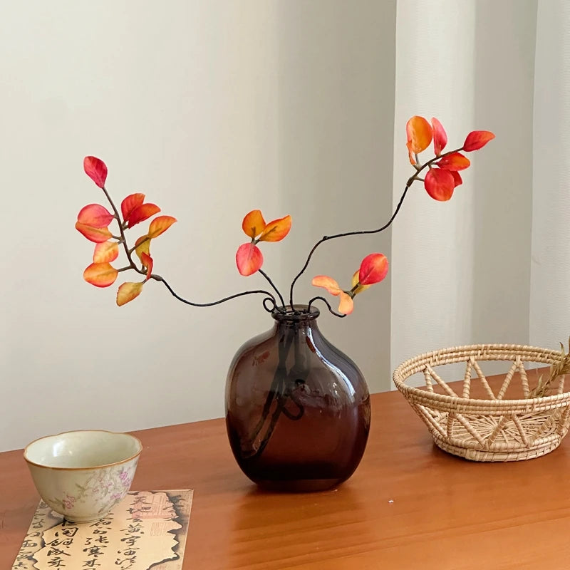 Retro Nordic Glass Vase