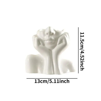 Nordic Luxe Sculptural Vase