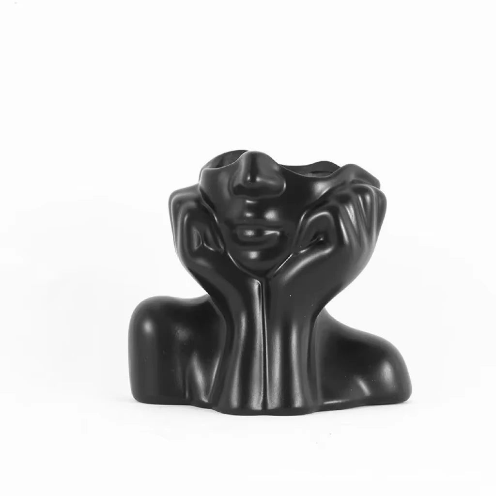 Nordic Luxe Sculptural Vase