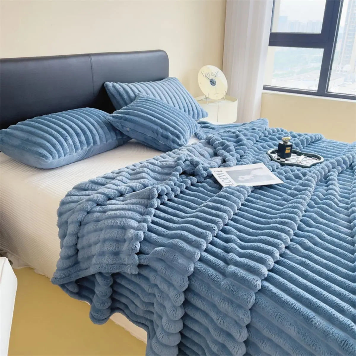 Broadstripe Fleece Blanket