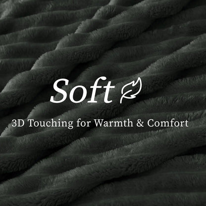 Cloudsoft Fleece Throw Blanket