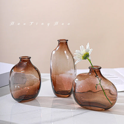 Retro Nordic Glass Vase