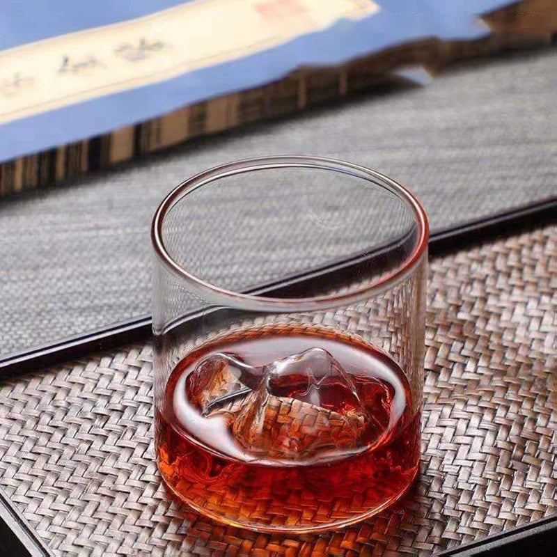Fuji Peak Whiskey Glass