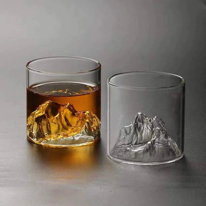 Fuji Peak Whiskey Glass