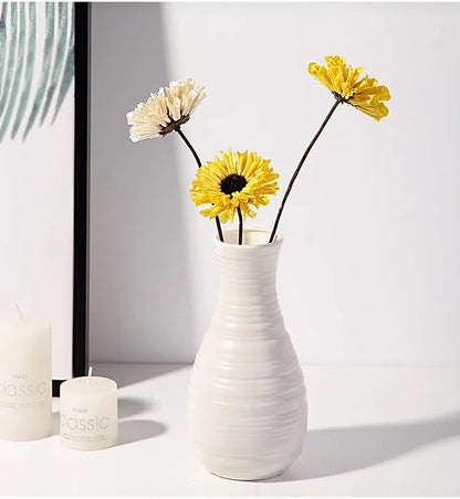 Nordic Ceramic-Look Vase