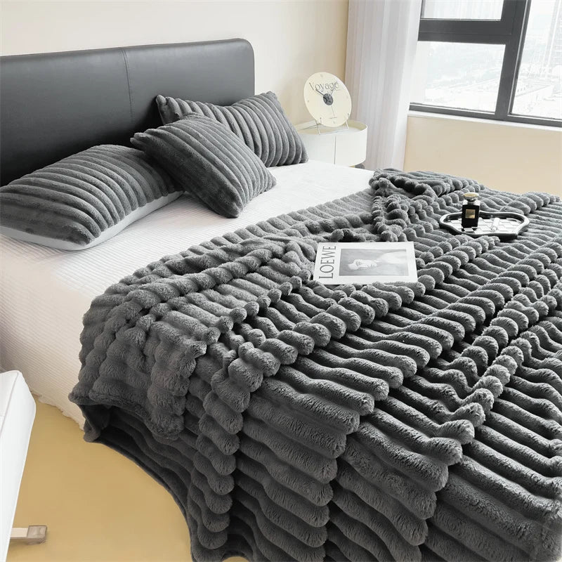 Broadstripe Fleece Blanket
