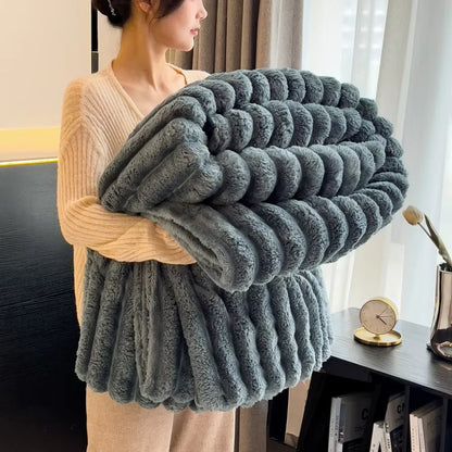 Cloudsoft Fleece Throw Blanket