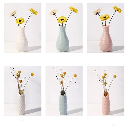 Nordic Ceramic-Look Vase