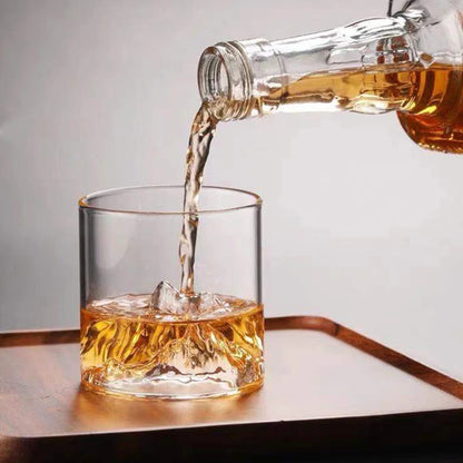 Fuji Peak Whiskey Glass