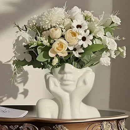 Nordic Luxe Sculptural Vase