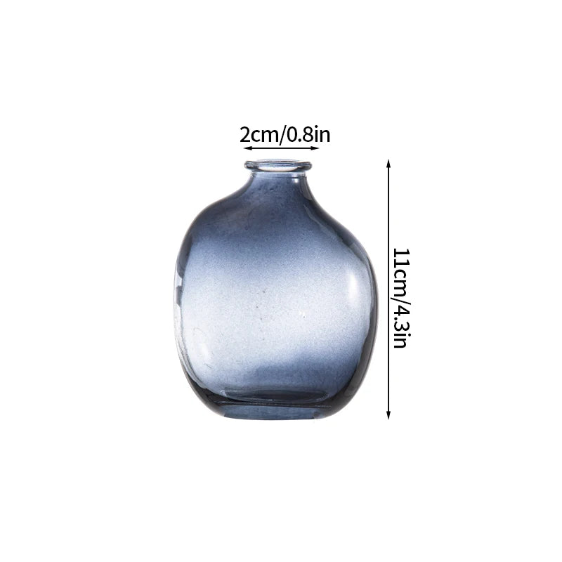 Retro Nordic Glass Vase