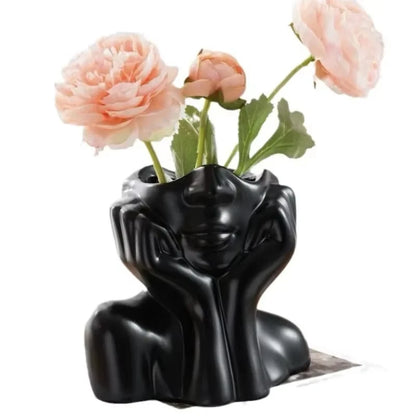Nordic Luxe Sculptural Vase