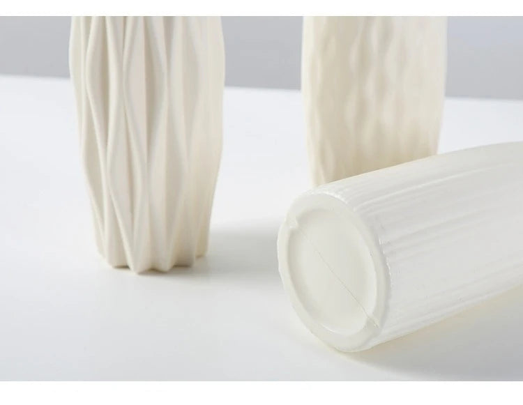 Nordic Ceramic-Look Vase