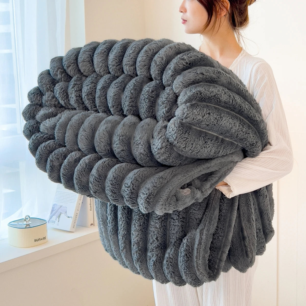 Broadstripe Fleece Blanket
