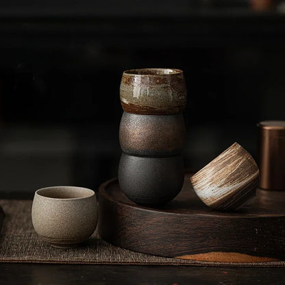 Kung Fu Stoneware Teacup