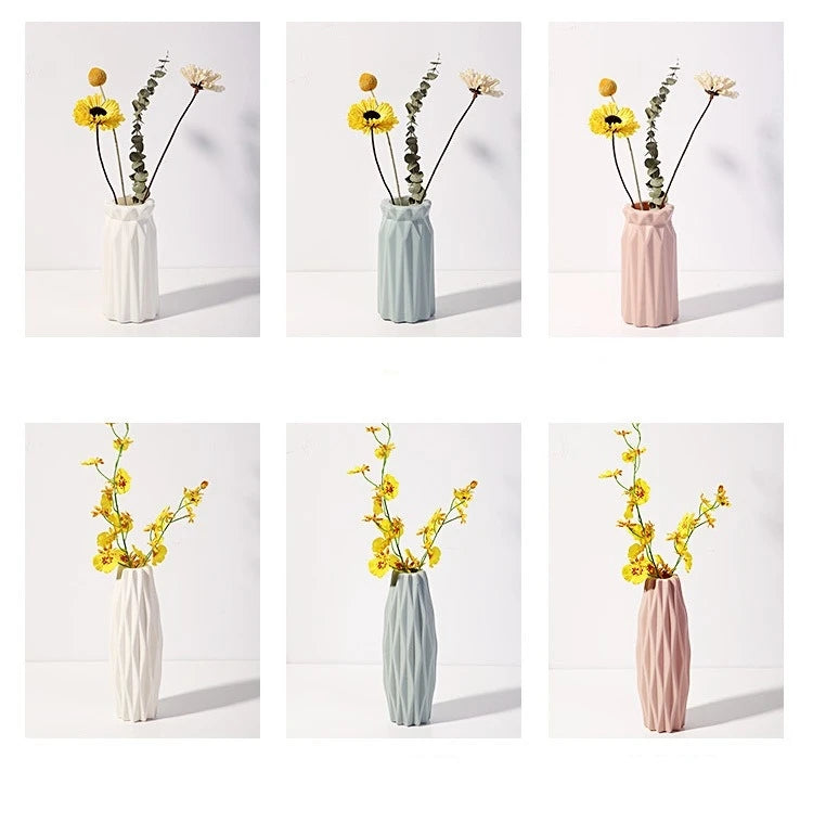 Nordic Ceramic-Look Vase