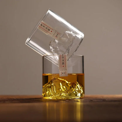 Glacier Fuji Glass Teacup
