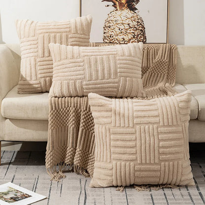 Faux Fur Plush Cushion Cover