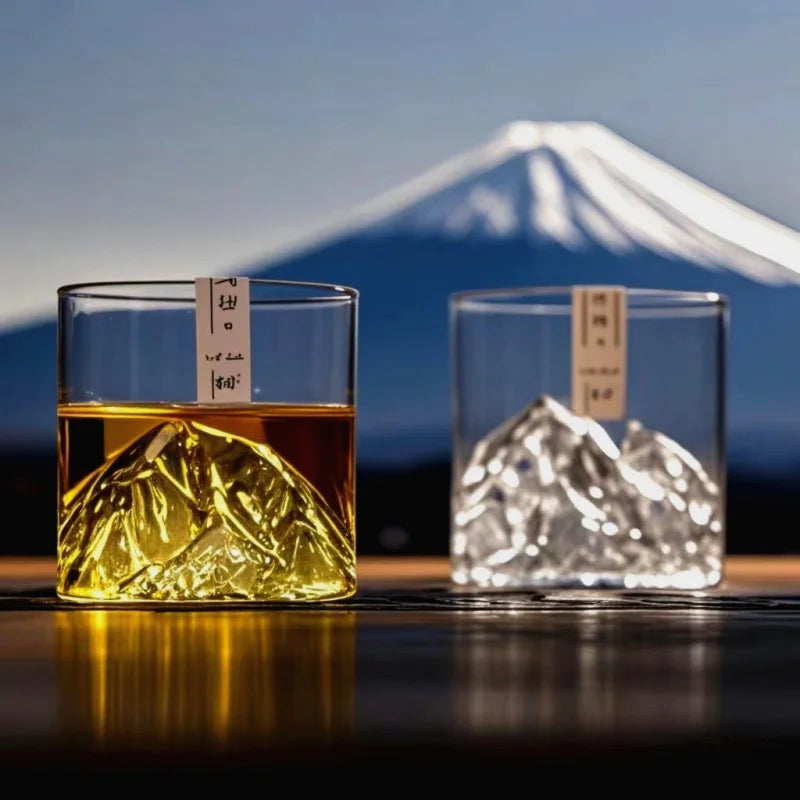 Glacier Fuji Glass Teacup