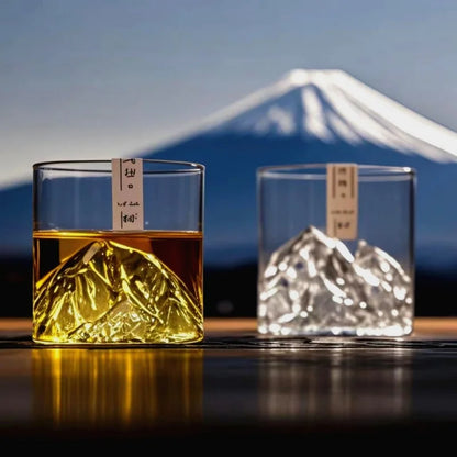 Glacier Fuji Glass Teacup