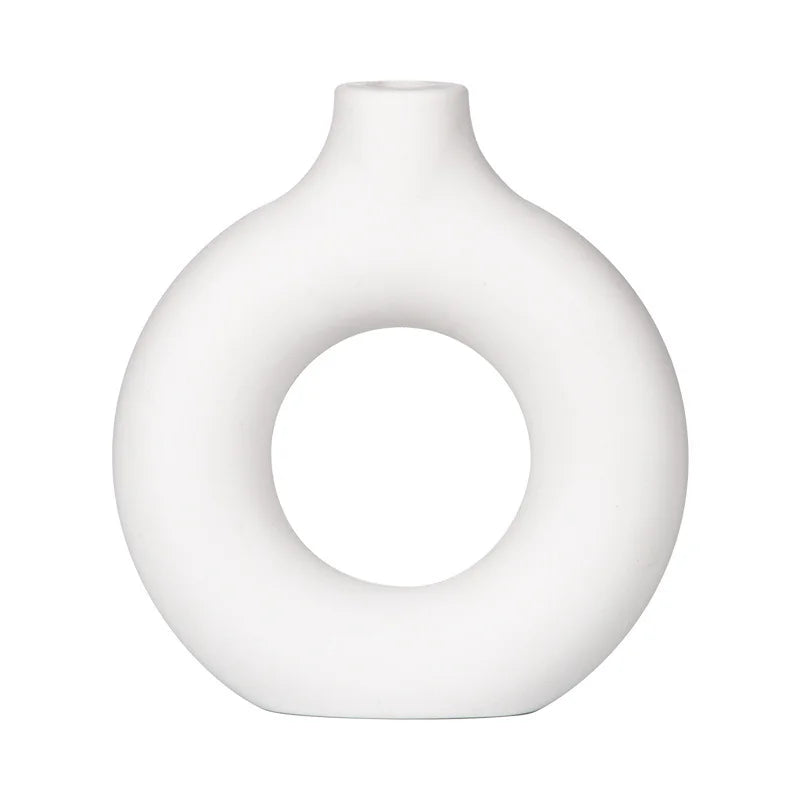 Nordic White Vase