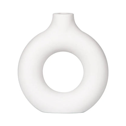 Nordic White Vase