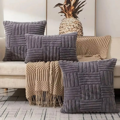 Faux Fur Plush Cushion Cover