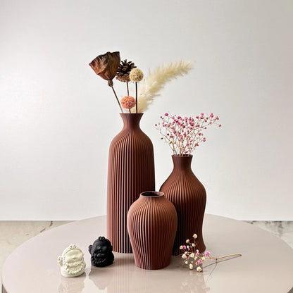 Artisan Trio Decorative Vase Set
