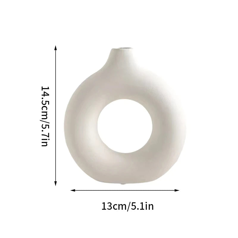 Nordic White Vase