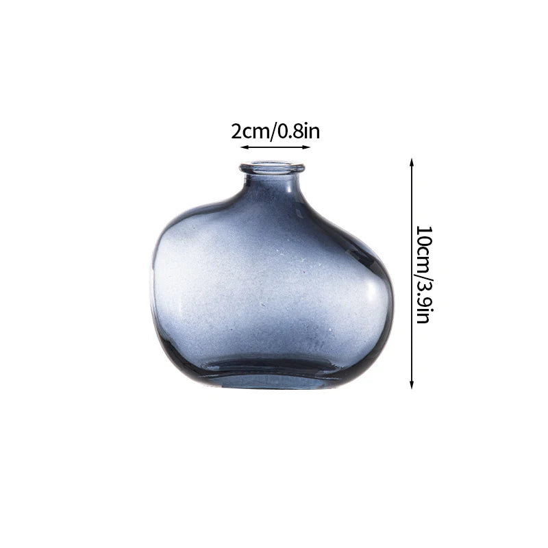 Retro Nordic Glass Vase