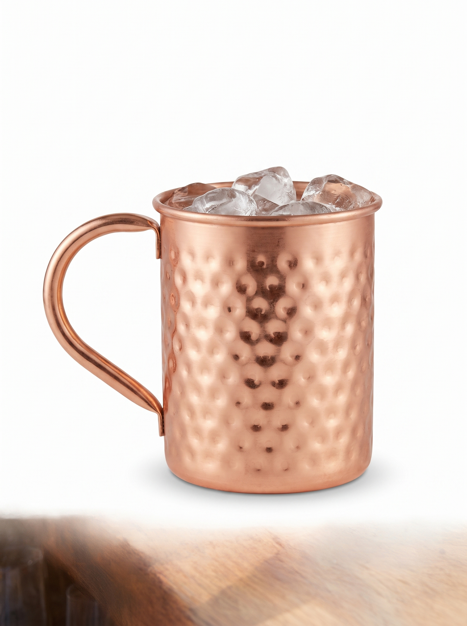 Pure Copper Moscow Mule Mug studio