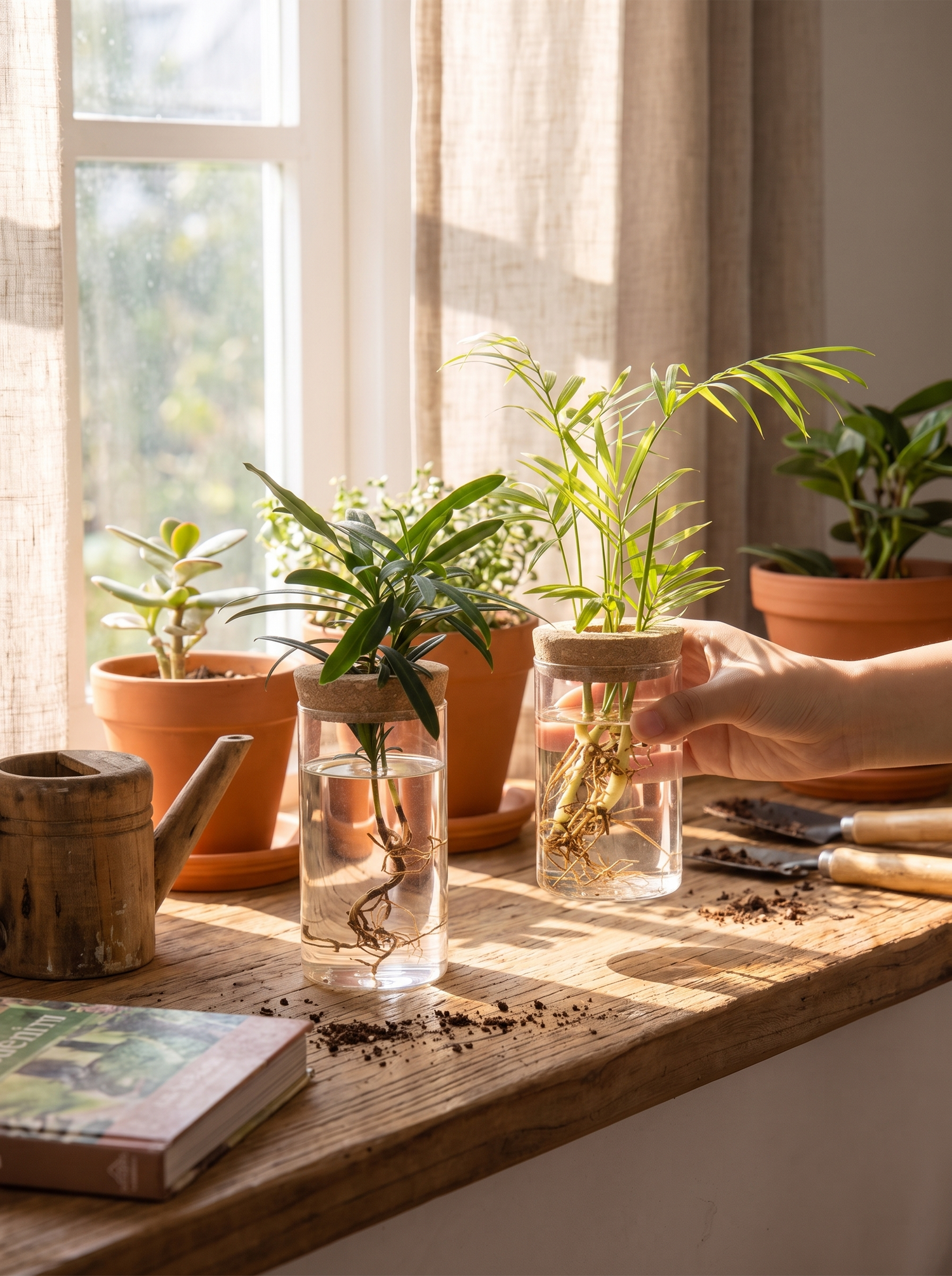 Hydro Bud Propagation Vase lifestyle