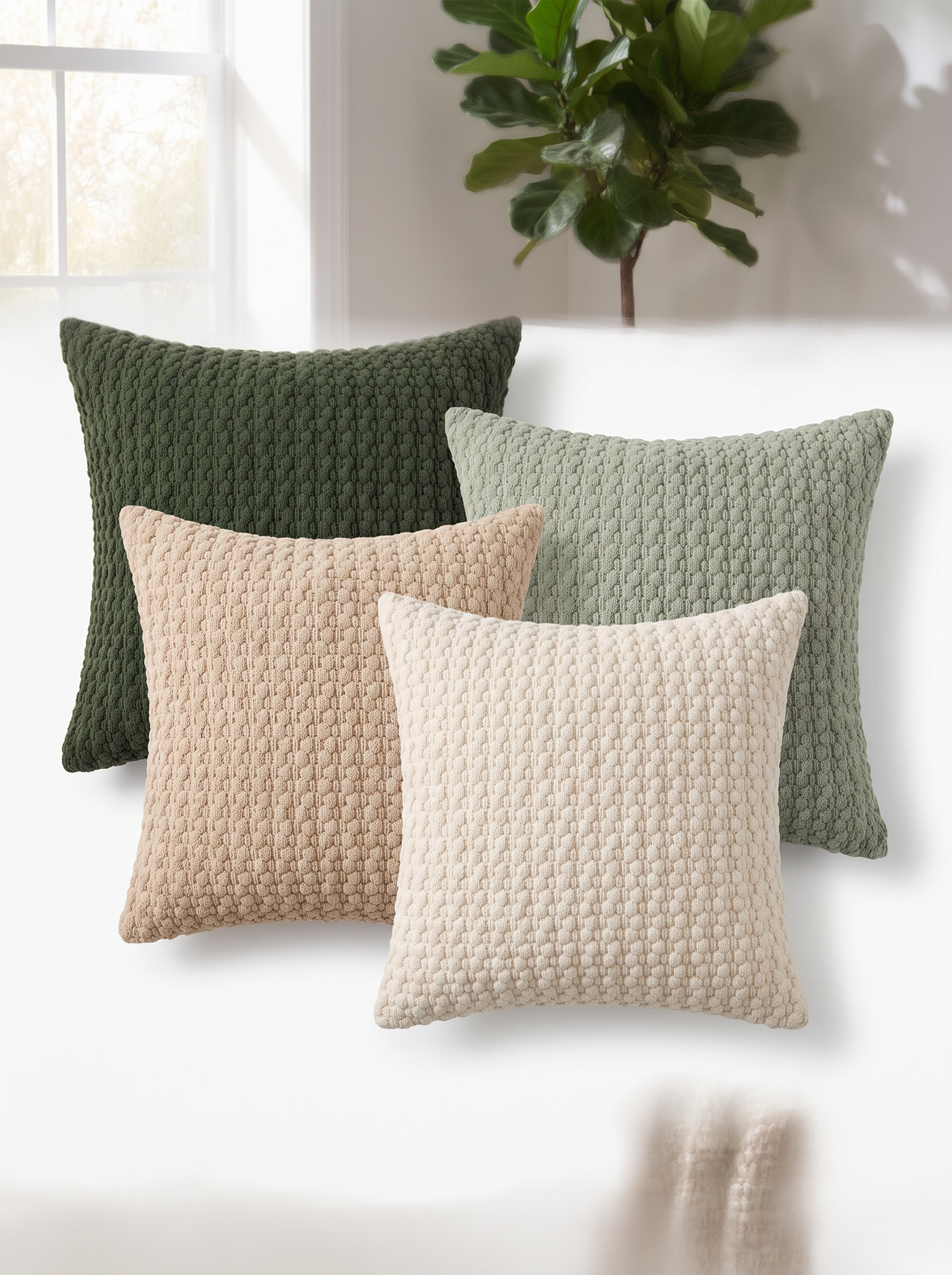 Reversible Corduroy Cushion Cover studio