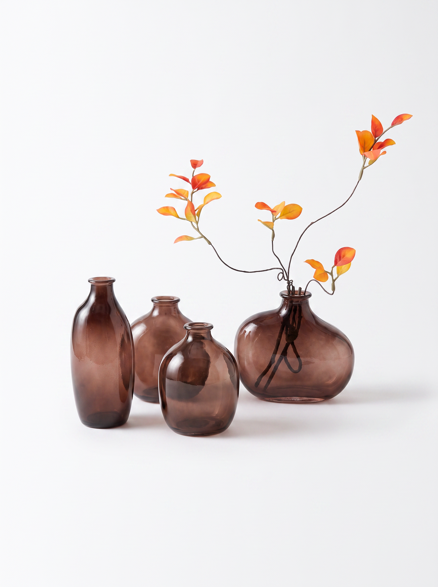 Retro Nordic Glass Vase studio