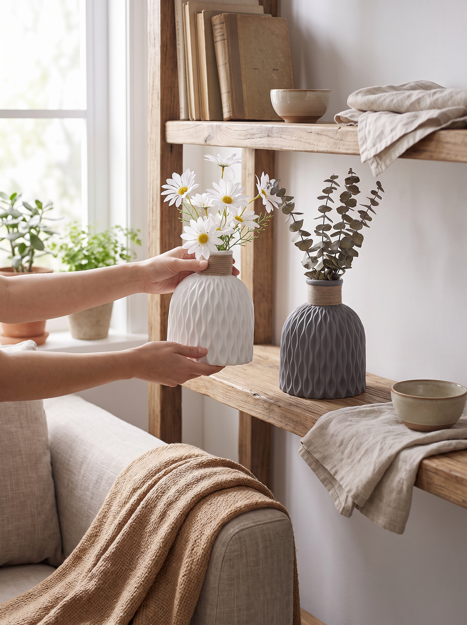 Water Ripple Wave Vase lifestyle